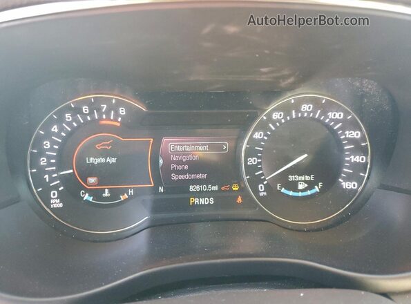 5LMCJ2D90KUL20549 2019 LINCOLN MKC Red Widok zestawu wskaźników