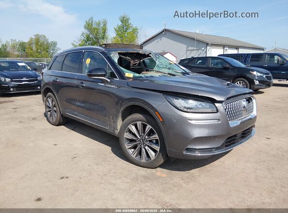 5LMCJ2D90NUL24203 2022 LINCOLN CORSAIR Серый Передняя правая четверть