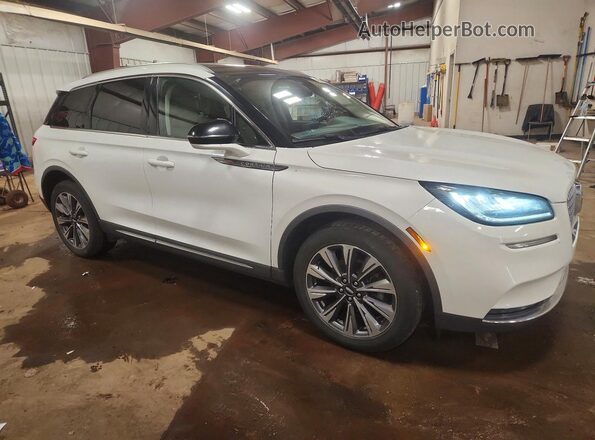 5LMCJ2D99LUL13987 2020 LINCOLN CORSAIR White Delantero derecho