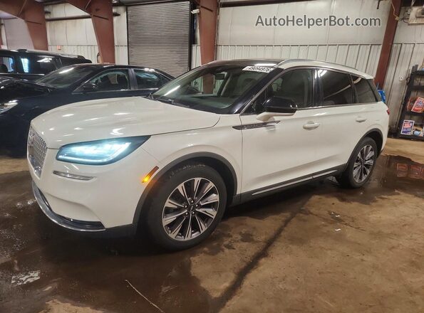 5LMCJ2D99LUL13987 2020 LINCOLN CORSAIR White Vista tres cuartos delantera izquierda