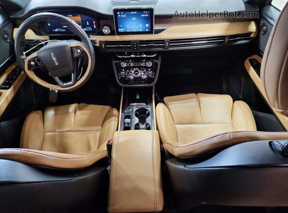 5LMCJ2DH2LUL08105 2020 LINCOLN CORSAIR Black Dashboard view