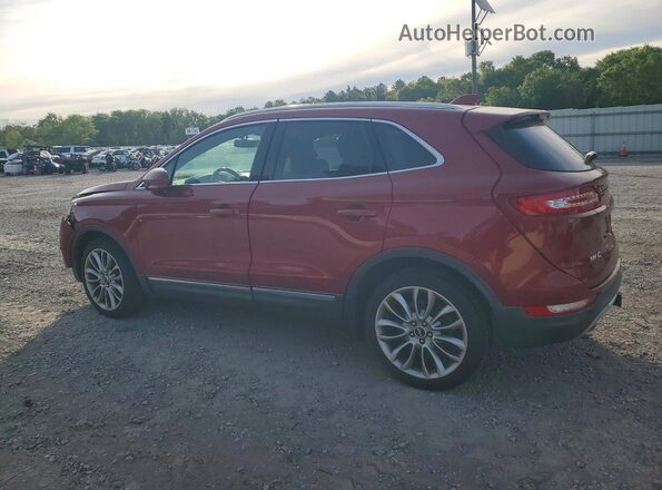 5LMCJ3C91HUL61417 2017 LINCOLN MKC Красный Задняя левая четверть