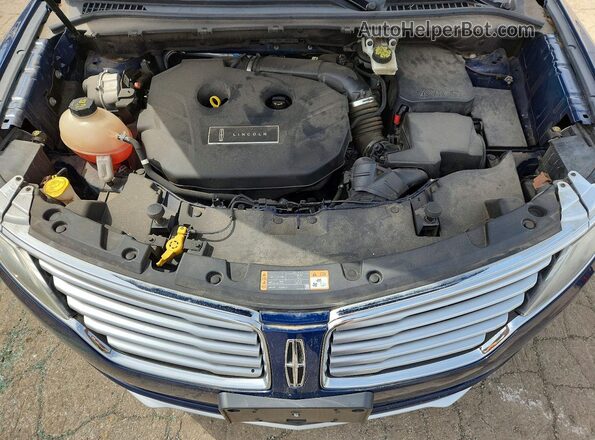 5LMCJ3C91JUL14264 2018 LINCOLN MKC Blue Շարժիչի բաժամունքի տեսք