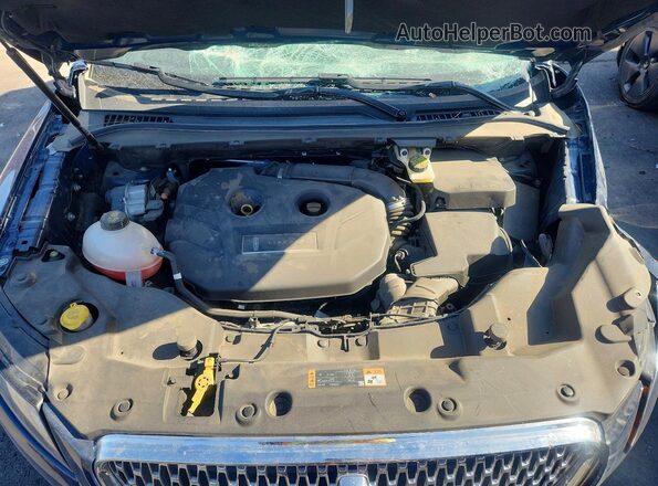 5LMCJ3C97KUL44788 2019 LINCOLN MKC Синий Вид задней части салона