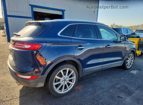 5LMCJ3C97KUL44788 2019 LINCOLN MKC Синий Задняя правая четверть
