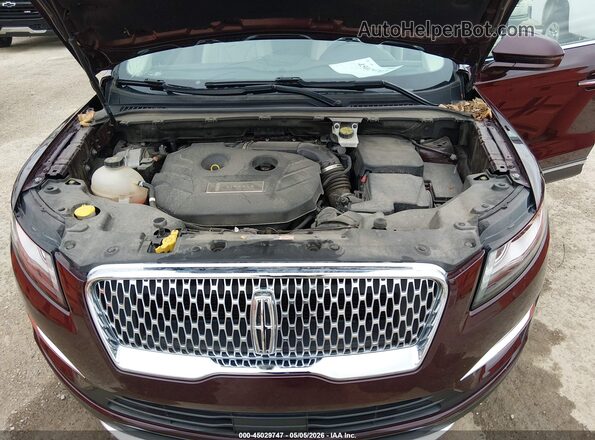 5LMCJ3D90KUL25675 2019 LINCOLN MKC Бордовый Вид сзади