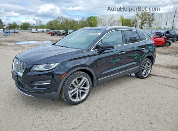 5LMCJ3D91KUL20629 2019 LINCOLN MKC Черный Передняя левая четверть