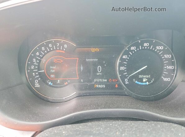 5LMCJ3D96KUL35417 2019 LINCOLN MKC Blue Սարքավորումների վահանակի տեսք