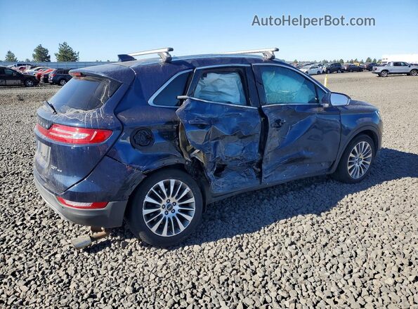 5LMCJ3D97HUL56009 2017 LINCOLN MKC Синий Задняя правая четверть