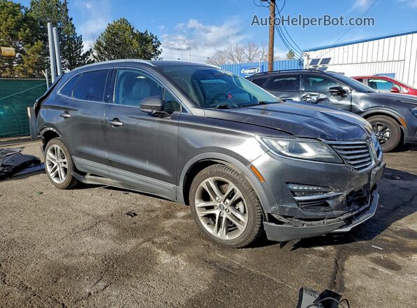 5LMCJ3D9XHUL04549 2017 LINCOLN MKC Серый Передняя правая четверть