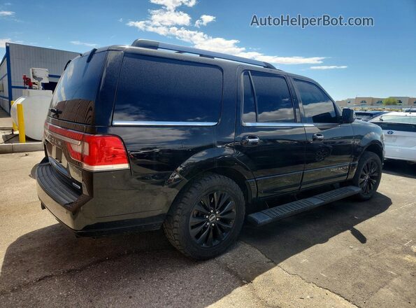 5LMJJ2HT3GEL09429 2016 LINCOLN NAVIGATOR Черный Задняя правая четверть