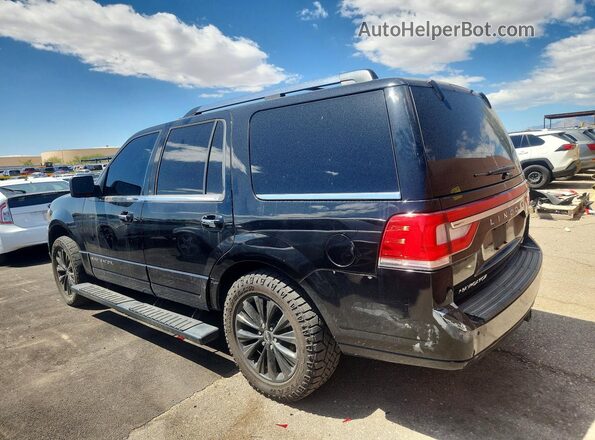 5LMJJ2HT3GEL09429 2016 LINCOLN NAVIGATOR Черный Задняя левая четверть