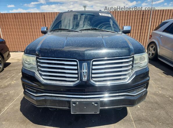 5LMJJ2HT3GEL09429 2016 LINCOLN NAVIGATOR Черный Вид спереди