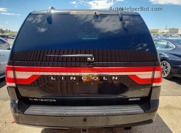 5LMJJ2HT3GEL09429 2016 LINCOLN NAVIGATOR Черный Вид сзади