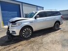 2018 Lincoln Navigator Select Silver vin: 5LMJJ2HT5JEL05485 Damage: Left Front Door, Dent(S) W/ Paint Dmg, 1/8 To 1/2 Inch
