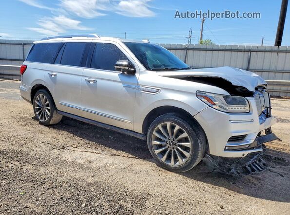 5LMJJ2HT5JEL05485 2018 LINCOLN NAVIGATOR Silver Przód prawy