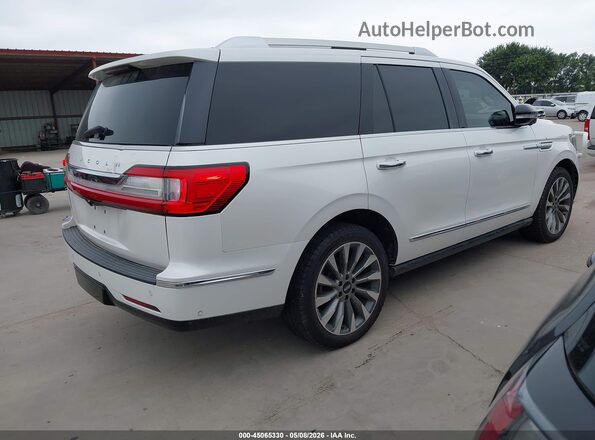 5LMJJ2HT7JEL12907 2018 LINCOLN NAVIGATOR White უკანა მარჯვენა