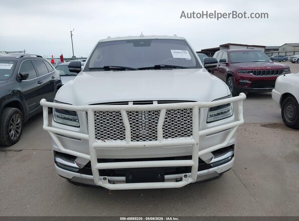 5LMJJ2HT7JEL12907 2018 LINCOLN NAVIGATOR White წინა პანელის ხედი