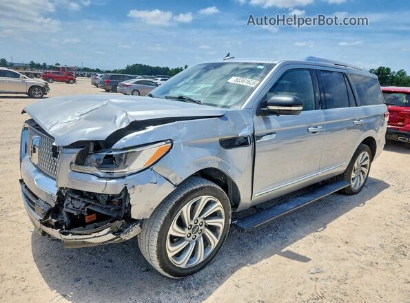 5LMJJ2KT0NEL10155 2022 LINCOLN NAVIGATOR Серебряный Передняя левая четверть