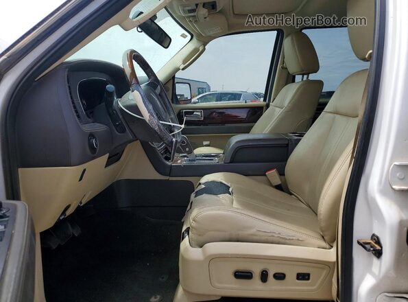 5LMJJ2KT2GEL02481 2016 LINCOLN NAVIGATOR White Widok wnętrza z przodu