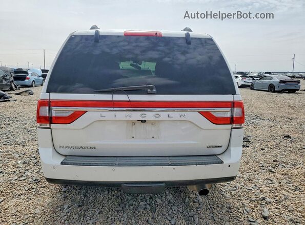5LMJJ2KT2GEL02481 2016 LINCOLN NAVIGATOR White Widok z tyłu