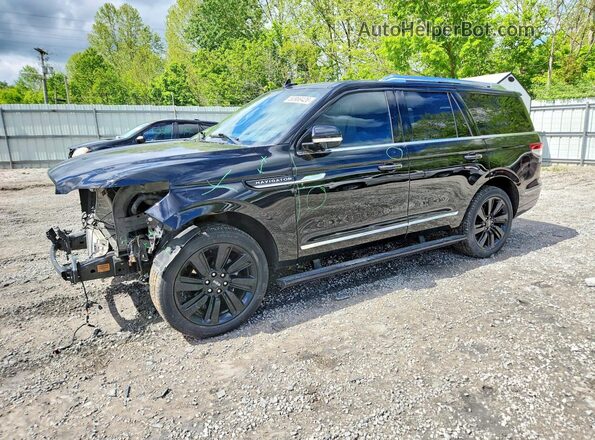 5LMJJ2LG6PEL01447 2023 LINCOLN NAVIGATOR Черный Передняя левая четверть