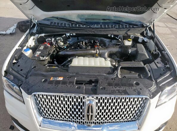 5LMJJ2LGXREL24295 2024 LINCOLN NAVIGATOR Белый Вид подкапотного пространства