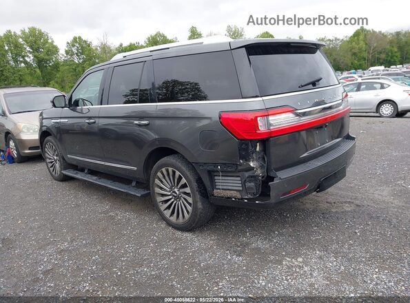 5LMJJ2LT1JEL11680 2018 LINCOLN NAVIGATOR Серый Задняя левая четверть