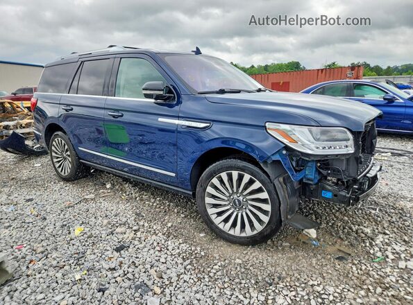 5LMJJ2LT1LEL11827 2020 LINCOLN NAVIGATOR Синий Передняя правая четверть