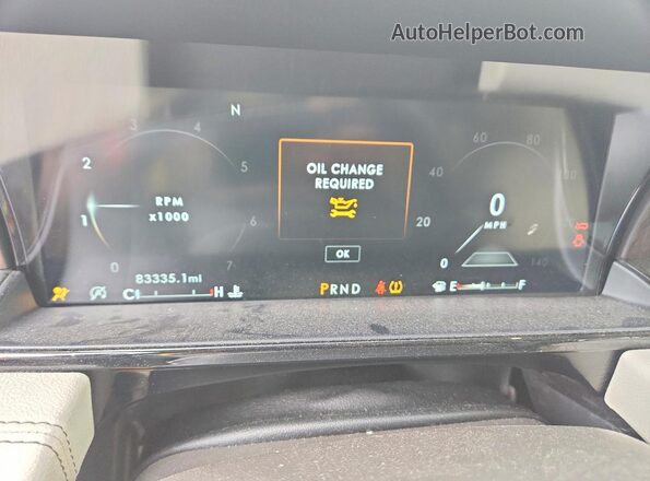 5LMJJ2LT1LEL11827 2020 LINCOLN NAVIGATOR Синий Вид щитка приборов