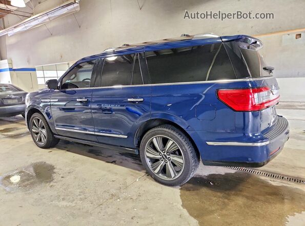 5LMJJ2LT3KEL26022 2019 LINCOLN NAVIGATOR Blue Tył lewy