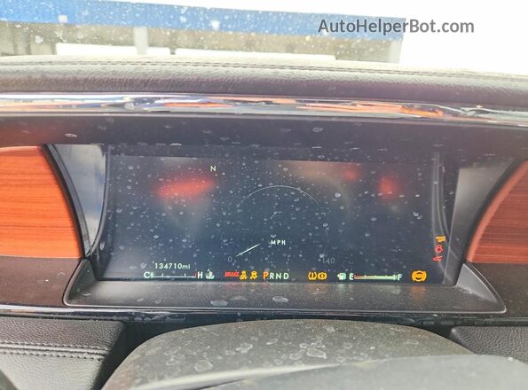 5LMJJ2LT4KEL03770 2019 LINCOLN NAVIGATOR Бордовый Вид щитка приборов
