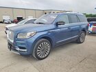 2020 Lincoln Navigator Reserve Blue vin: 5LMJJ2LT8LEL13557