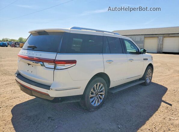 5LMJJ2NG2PEL12930 2023 LINCOLN NAVIGATOR Белый Задняя правая четверть