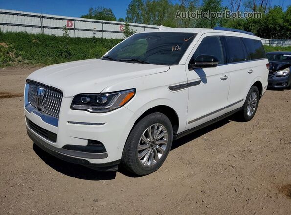 5LMJJ2NG2PEL12930 2023 LINCOLN NAVIGATOR Белый Передняя левая четверть