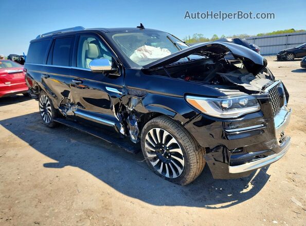 5LMJJ2TG6REL19658 2024 LINCOLN NAVIGATOR Black Передня права чверть