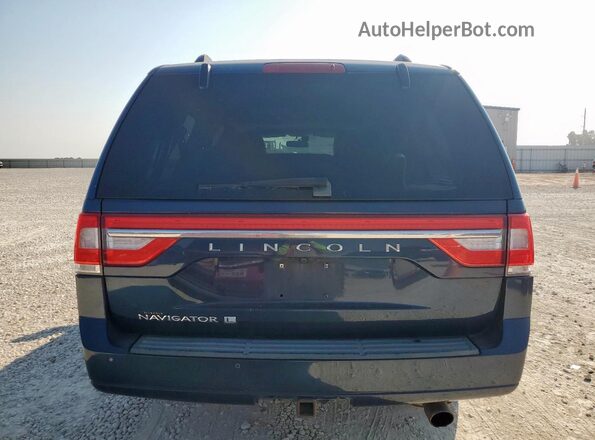 5LMJJ3HT5HEL09018 2017 LINCOLN NAVIGATOR Blue Rear view