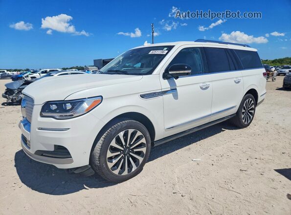 5LMJJ3LG3PEL03503 2023 LINCOLN NAVIGATOR Белый Передняя левая четверть