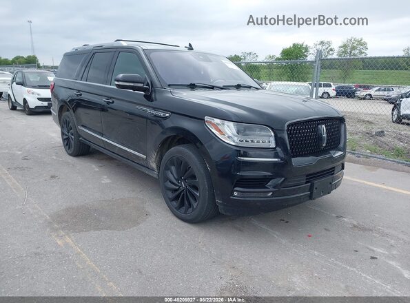 5LMJJ3LT2LEL17352 2020 LINCOLN NAVIGATOR Black Delantero derecho