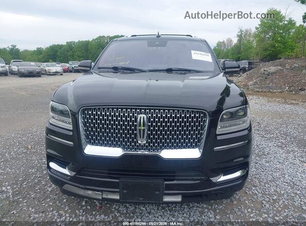 5LMJJ3LT7KEL21377 2019 LINCOLN NAVIGATOR L Black Vista del cuadro de instrumentos