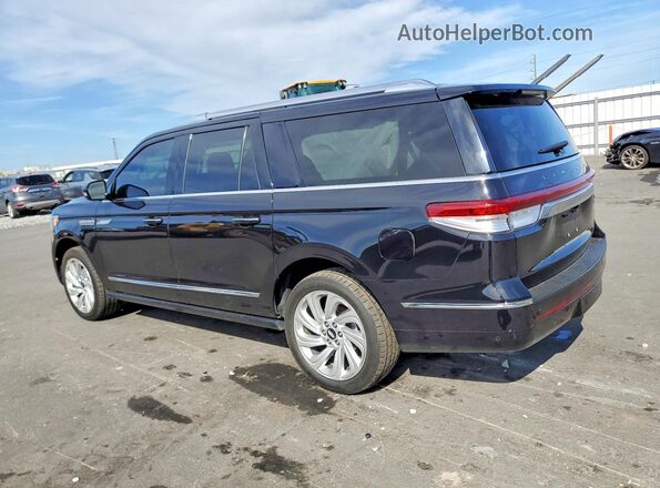 5LMJJ3NG1REL04360 2024 LINCOLN NAVIGATOR Черный Задняя левая четверть