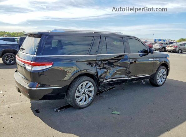 5LMJJ3NG1REL04360 2024 LINCOLN NAVIGATOR Черный Задняя правая четверть
