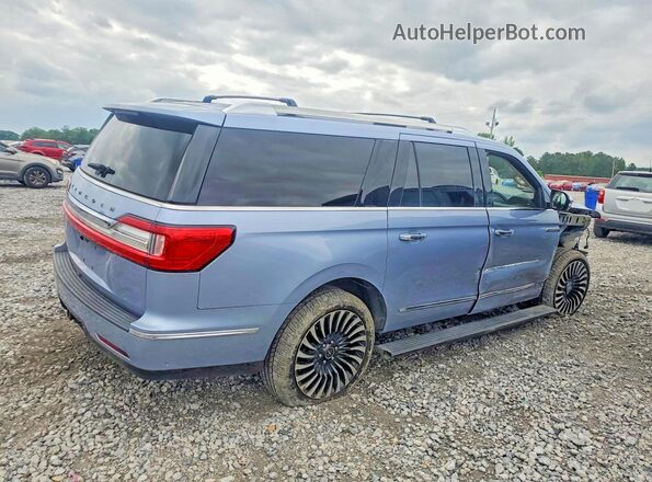 5LMJJ3TT1KEL23531 2019 LINCOLN NAVIGATOR Синий Задняя правая четверть