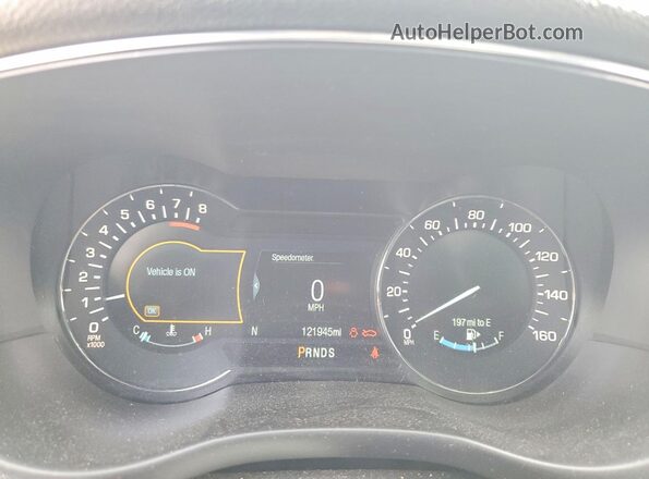 5LMTJ3DH4HUL36677 2017 LINCOLN MKC Черный Вид щитка приборов