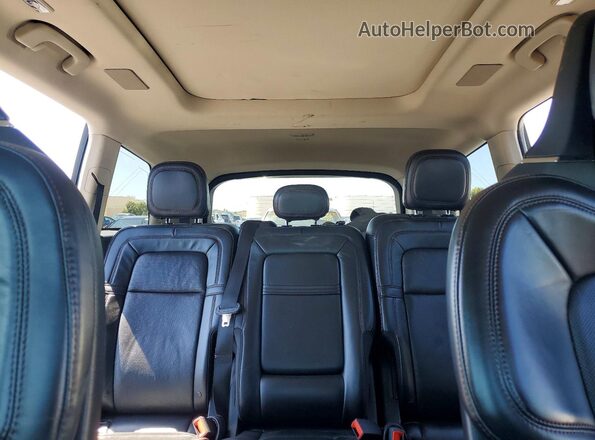 5LMYJ8XY2LGL19740 2020 LINCOLN AVIATOR Blue Rear seats view