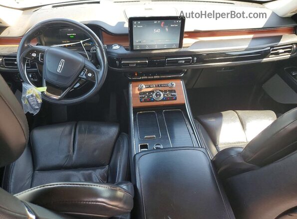 5LMYJ8XY2LGL19740 2020 LINCOLN AVIATOR Blue Dashboard view