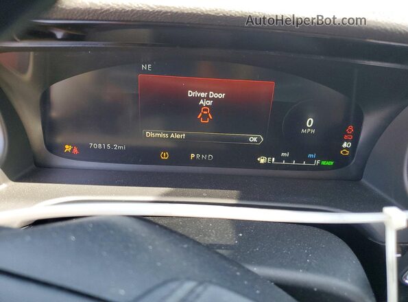 5LMYJ8XY2LGL19740 2020 LINCOLN AVIATOR Blue Instrument cluster view