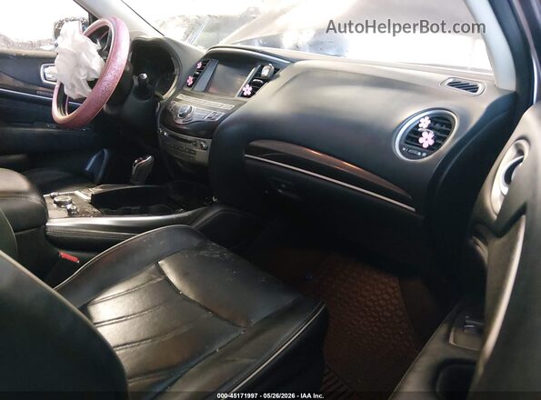 5N1AL0MM0GC518395 2016 INFINITI QX60 Gray Вид салону спереду
