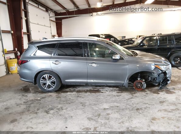 5N1AL0MM0GC518395 2016 INFINITI QX60 Gray Вид задньої частини салону