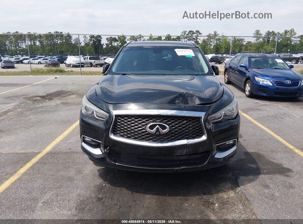 5N1AL0MM0GC520079 2016 INFINITI QX60 Черный Вид задней части салона